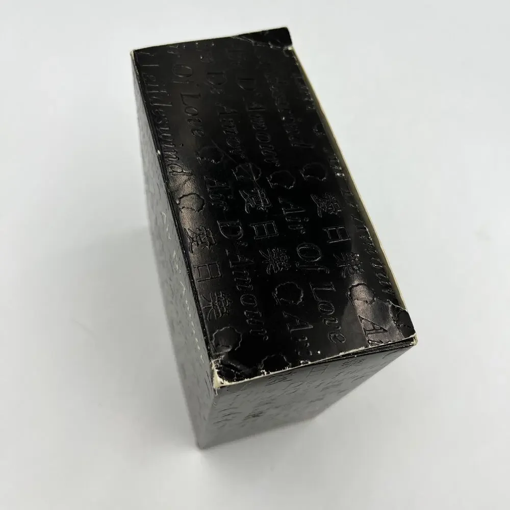 Air d'Amour Dusting Powder Black Case 6oz New Vintage 80s